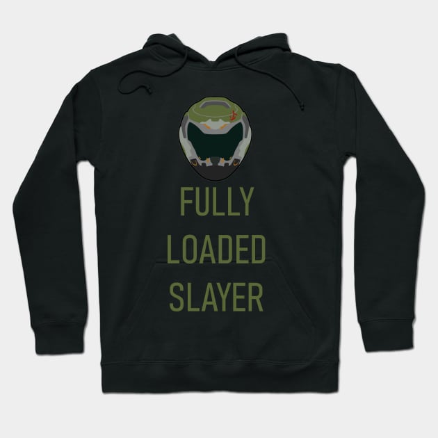 DOOM - Fully Loaded Slayer Hoodie by The NPC Man